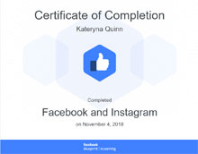 Facebook and Instagram