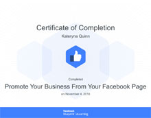 Promote Your Business From Your Facebook Page