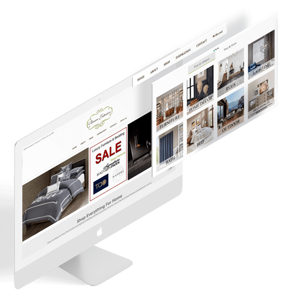 interior design website design