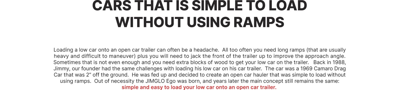 JIMGLO Trailers detail