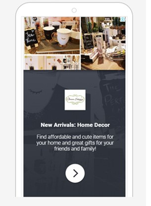 Brown Interiors display ad design