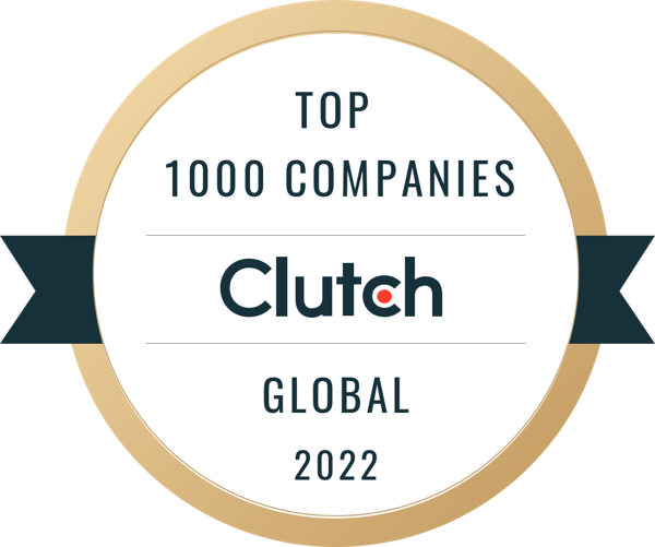 Clutch Top 1000 Companies Global 2022