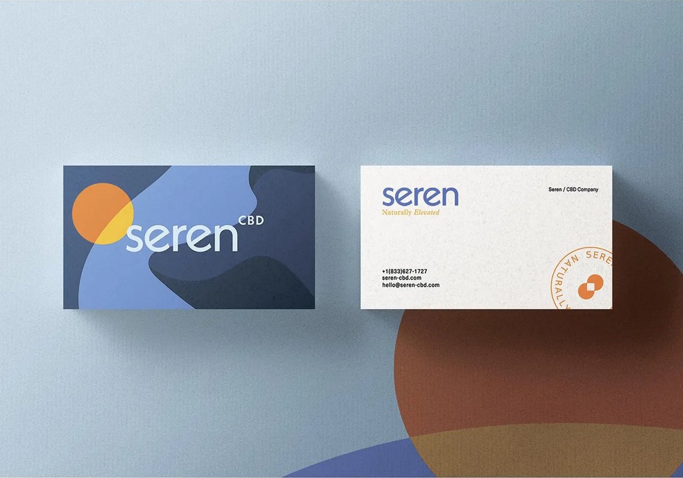 Seren CBD business cards