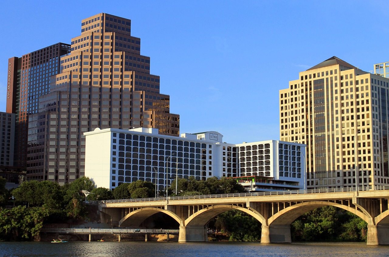 Downtown Austin from Lady Bird Lake
