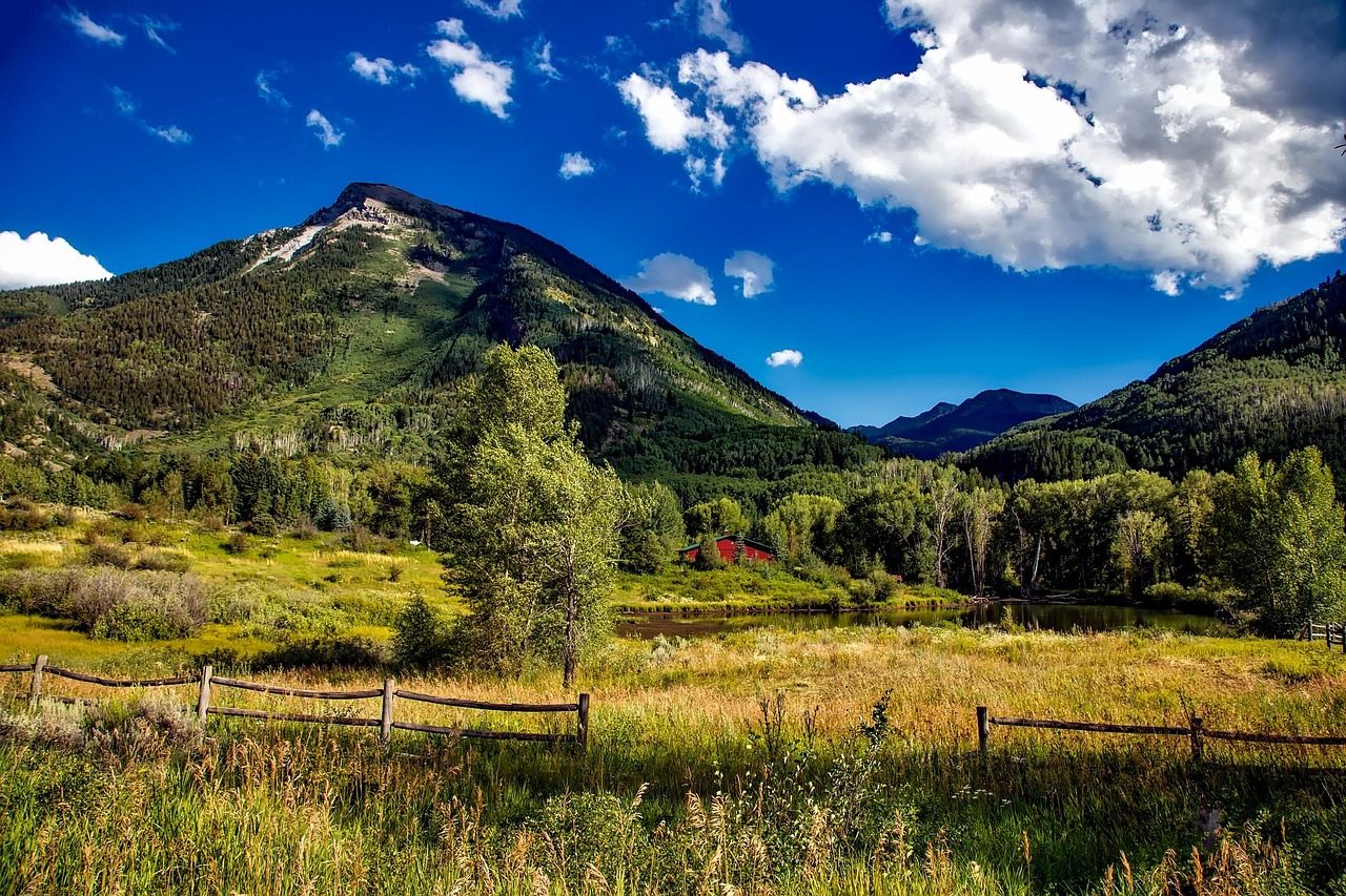 Mountain meadow west of Lyons