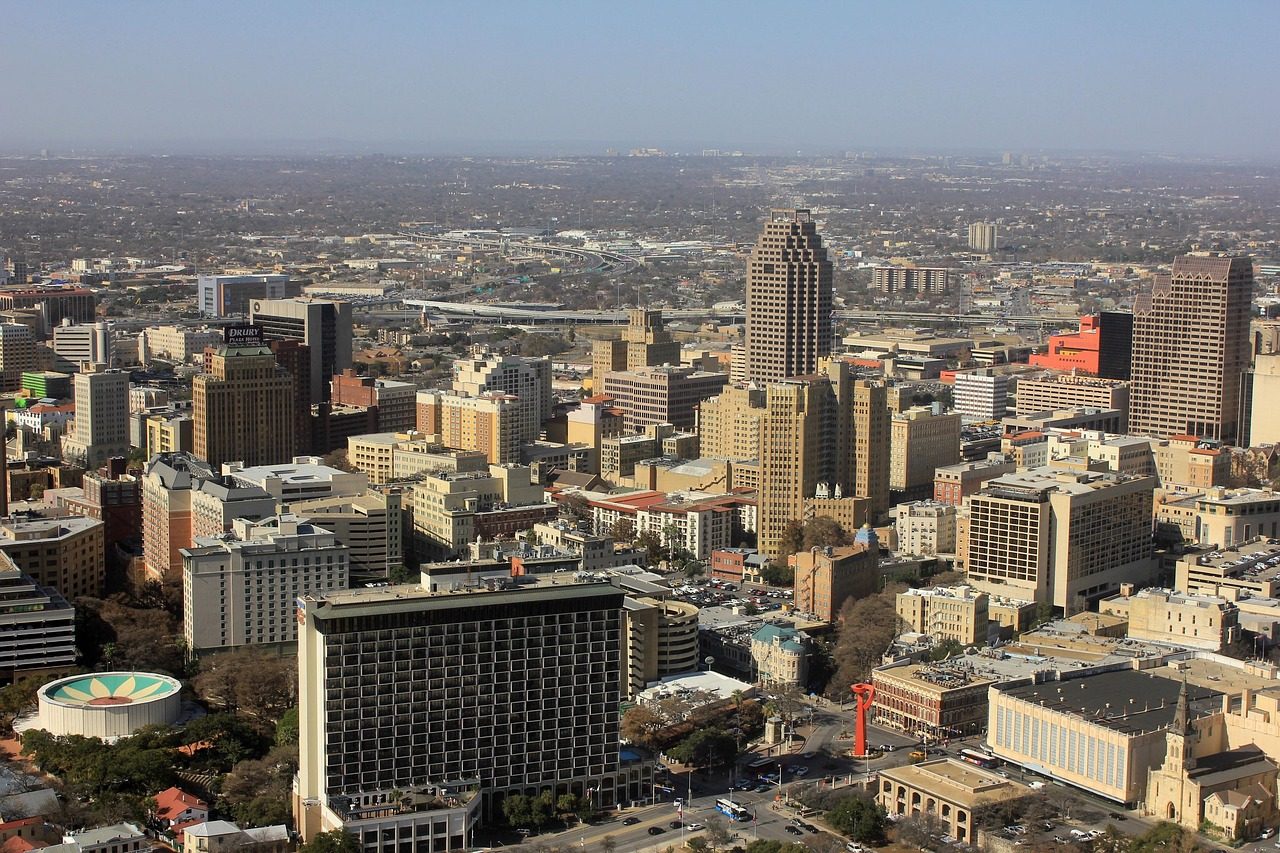 San Antonio skyline, Texas