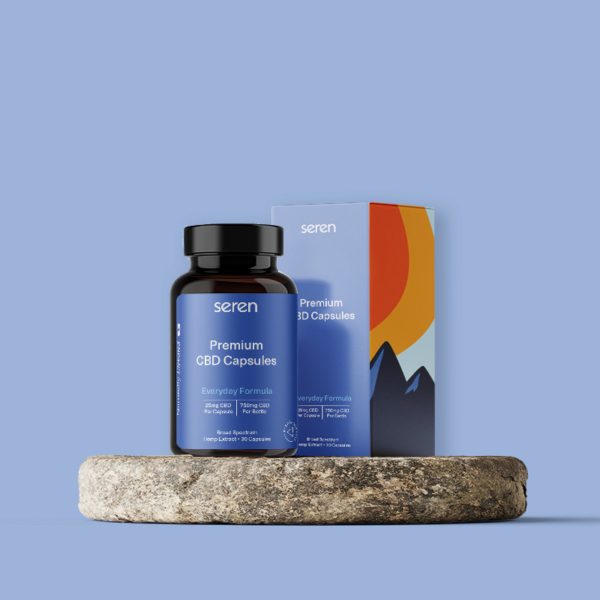 Seren CBD packaging